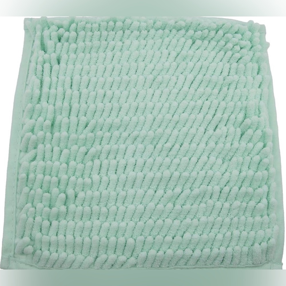 KIDS SCHOOL LOCKER FUR RUG CARPET BY LOCKER INTERIOR - AQUA, 10 INCH SQUARE